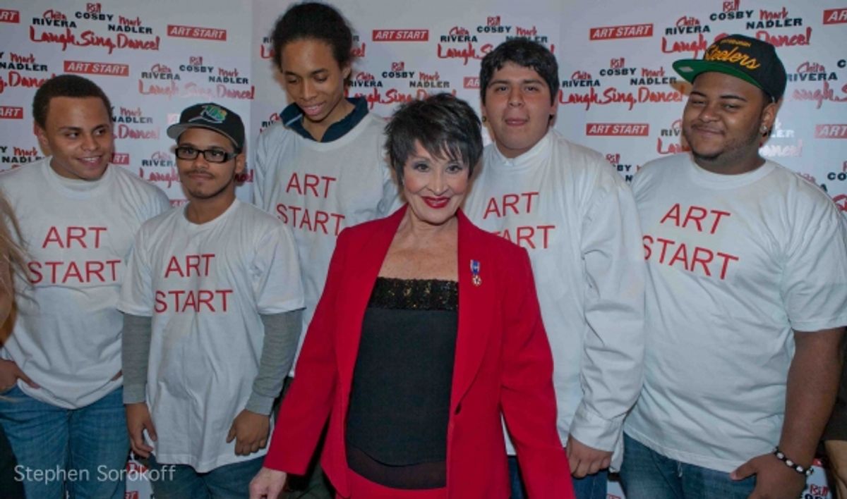 Chita Rivera & Art Start Kids at 