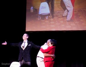 Mark Nadler, Bill Cosby, Chita Rivera Photo