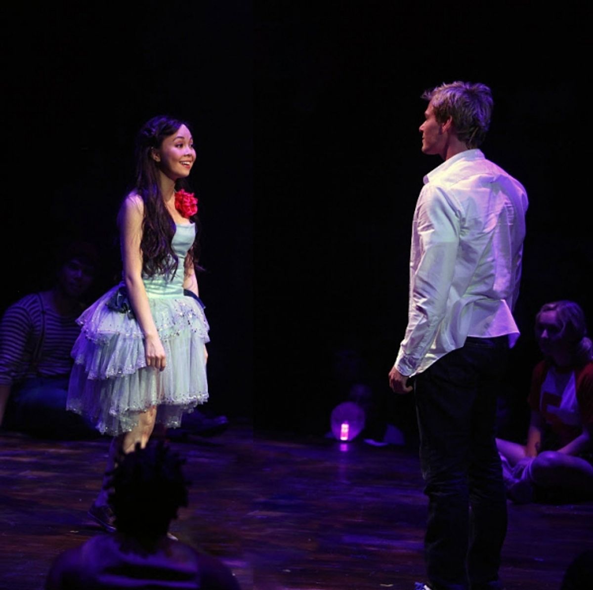 Anna Maria Perez de Tagle and Hunter Parrish at 