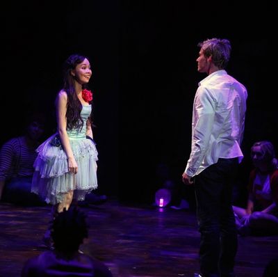 Anna Maria Perez de Tagle and Hunter Parrish Photo