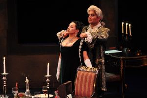 Kristin Sampson, Guido LeBron - photo by  James Martindale Photo