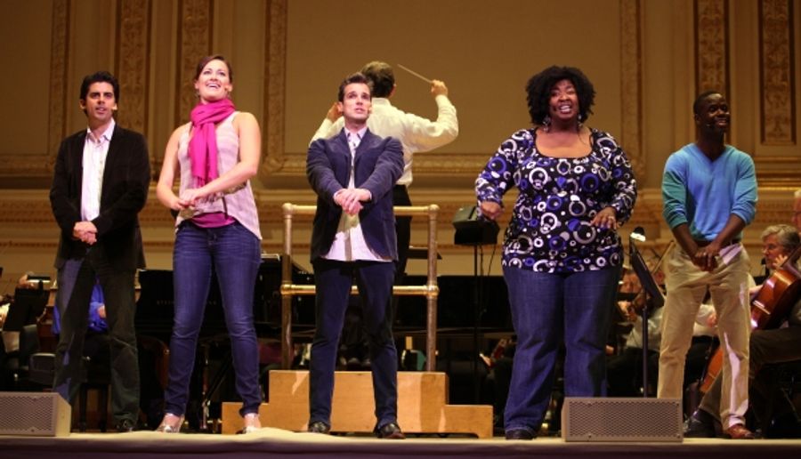 Exclusive Coverage: Rehearsal with IRVING BERLIN: RAGS TO RITZES Image
