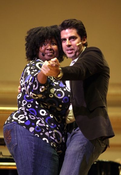 Natasha Yvette Williams & Tony Desare Photo
