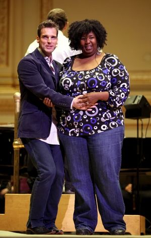 Hugh Panaro & Natasha Yvette Williams @ BroadwayWorld Hugh Panaro & Natasha Yvette Williams Photo