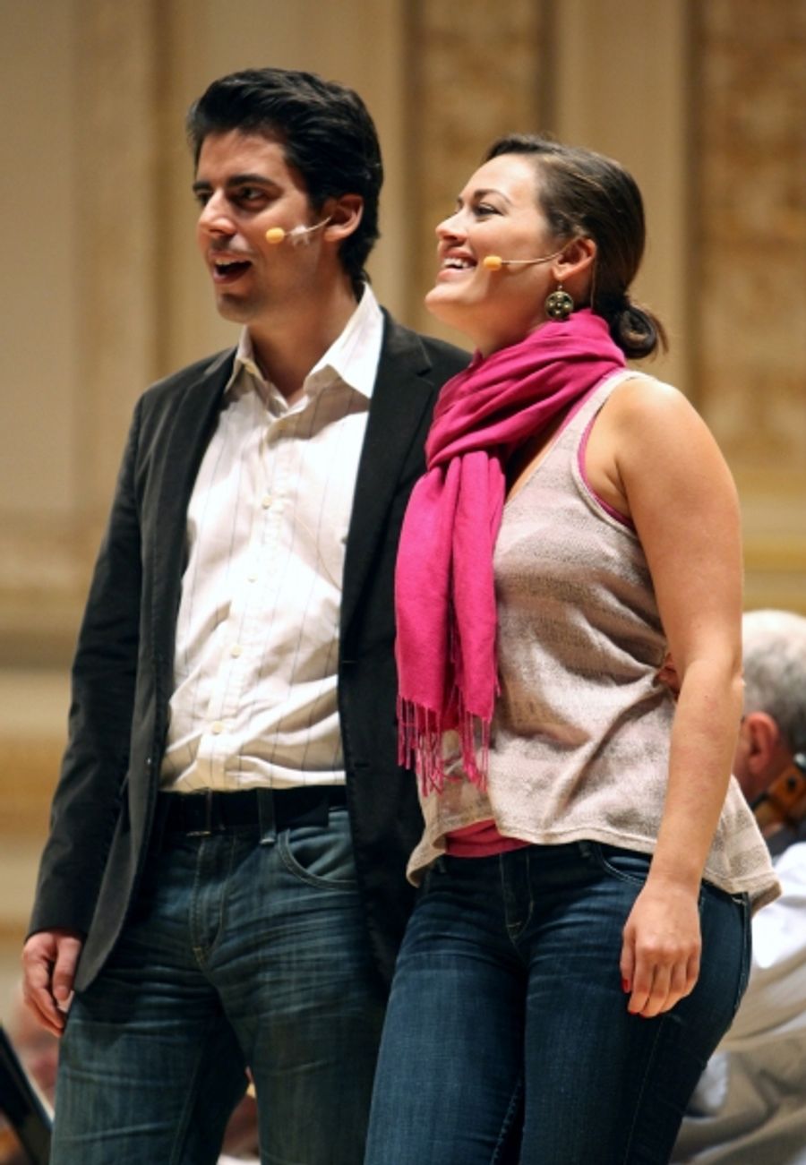 Exclusive Coverage: Rehearsal with IRVING BERLIN: RAGS TO RITZES Image