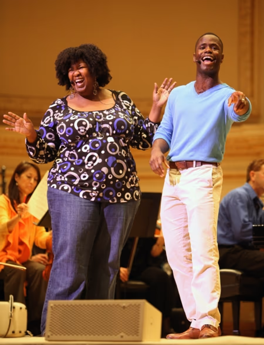 Exclusive Coverage: Rehearsal with IRVING BERLIN: RAGS TO RITZES Image