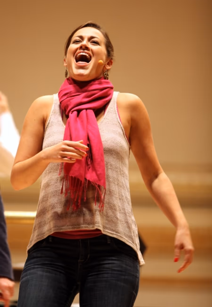 Exclusive Coverage: Rehearsal with IRVING BERLIN: RAGS TO RITZES Image