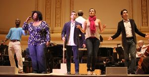 James T. Lane, Natasha Yvette Williams, Hugh Panaro, Ashley Brown & Tony Desare @ BroadwayWorld James T. Lane, Natasha Yvette Williams, Hugh Panaro, Ashley Brown & Tony Desare Photo