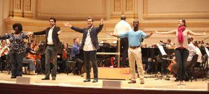 Natasha Yvette Williams, Tony Desare, Hugh Panaro, James T. Lane, & Ashley Brown @ BroadwayWorld Natasha Yvette Williams, Tony Desare, Hugh Panaro, James T. Lane, & Ashley Brown Photo