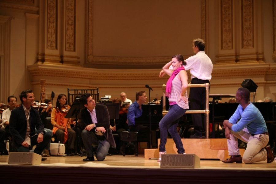 Exclusive Coverage: Rehearsal with IRVING BERLIN: RAGS TO RITZES Image