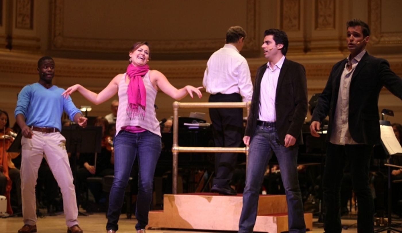 Exclusive Coverage: Rehearsal with IRVING BERLIN: RAGS TO RITZES  Image