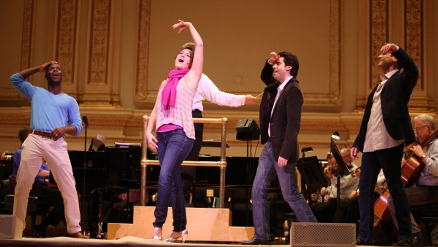 Exclusive Coverage: Rehearsal with IRVING BERLIN: RAGS TO RITZES  Image