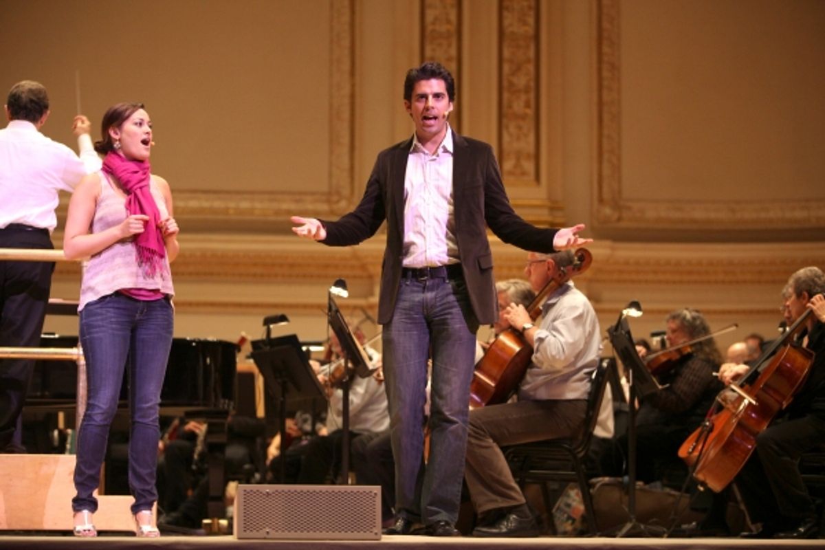 Ashley Brown & Tony Desare at 