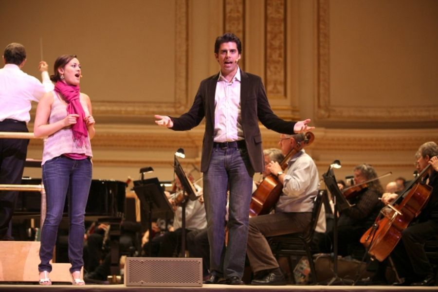 Exclusive Coverage: Rehearsal with IRVING BERLIN: RAGS TO RITZES Image