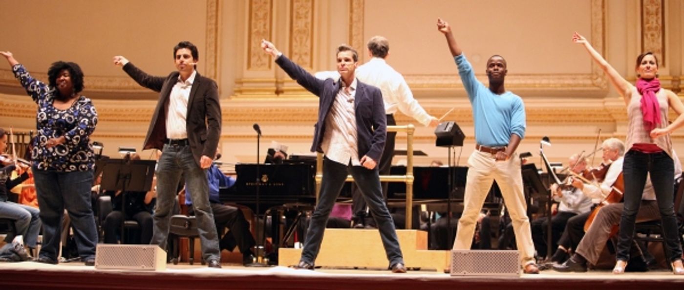 Exclusive Coverage: Rehearsal with IRVING BERLIN: RAGS TO RITZES  Image