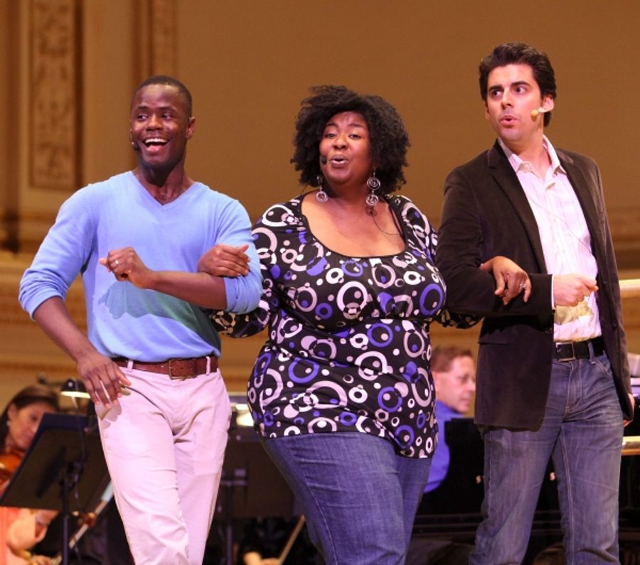 Exclusive Coverage: Rehearsal with IRVING BERLIN: RAGS TO RITZES Image