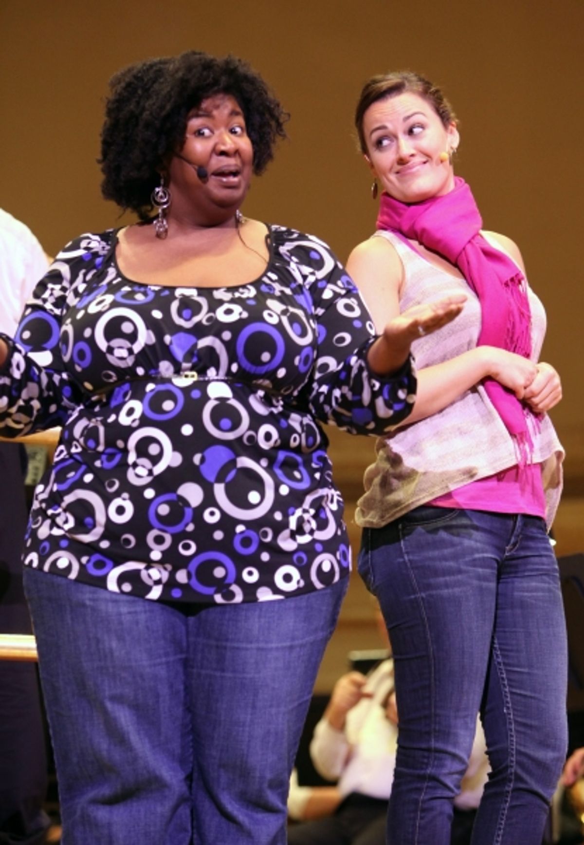 Natasha Yvette Williams & Ashley Brown at 