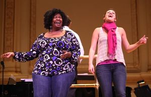 Natasha Yvette Williams & Ashley Brown @ BroadwayWorld Natasha Yvette Williams & Ashley Brown Photo