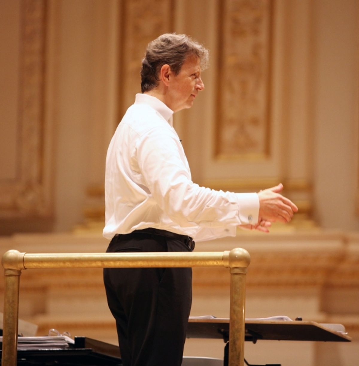 Conductor Jack Everly  at 