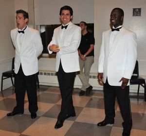 Hugh Panaro, Tony DeSare and James T. Lane Photo