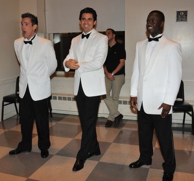 Hugh Panaro, Tony DeSare and James T. Lane Photo