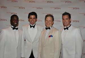 James T. Lane, Tony DeSare, Jack Early and Hugh Panaro Photo