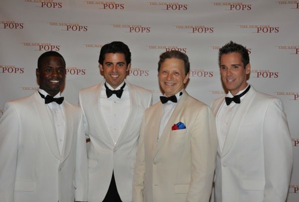 James T. Lane, Tony DeSare, Jack Early and Hugh Panaro Photo
