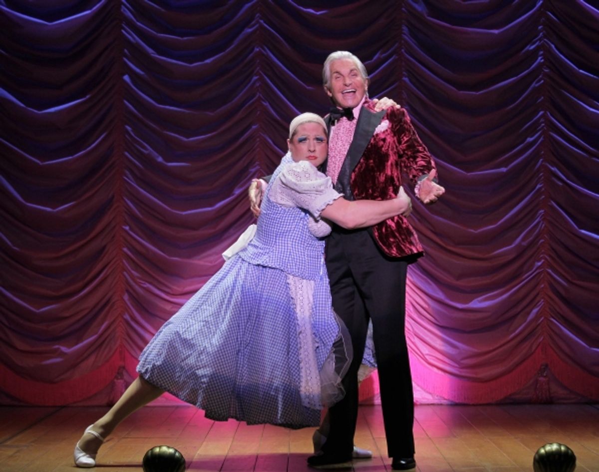 George Hamilton  and Christopher Sieber  at 