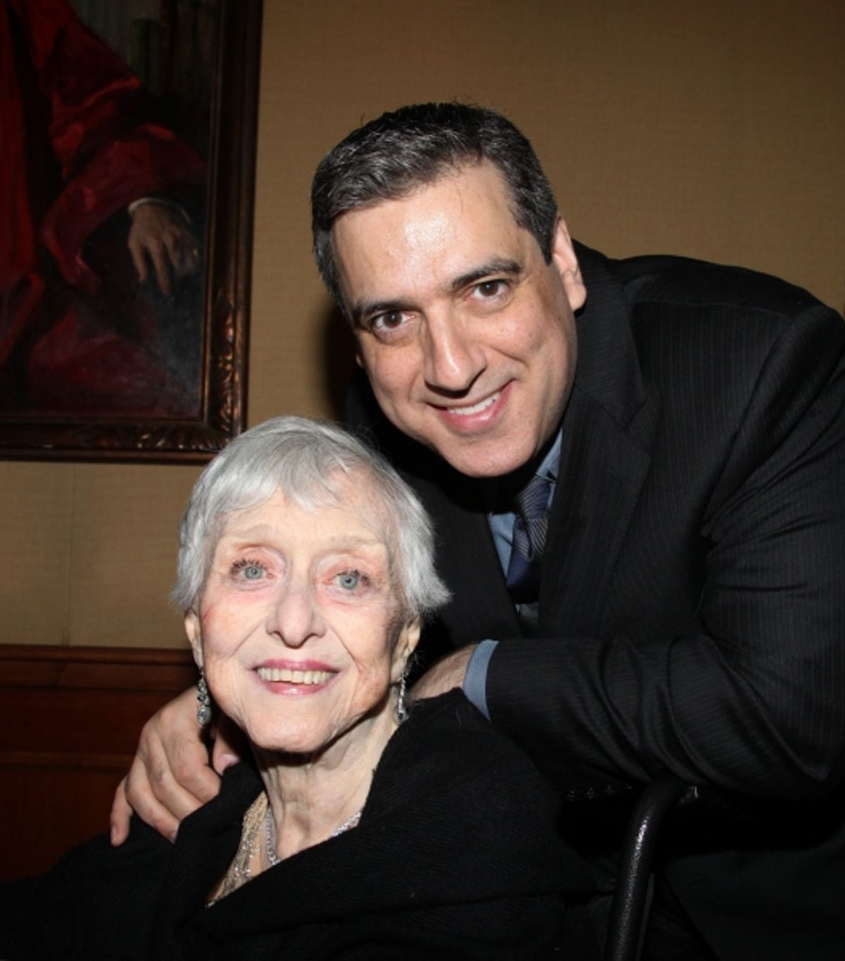 Celeste Holm & Frank Basile at 