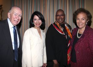 Marvin Leffler & Dr. Joyce F. Brown & Judith Jamison & Charlotte Frank @ BroadwayWorld Marvin Leffler & Dr. Joyce F. Brown & Judith Jamison & Charlotte Frank Photo