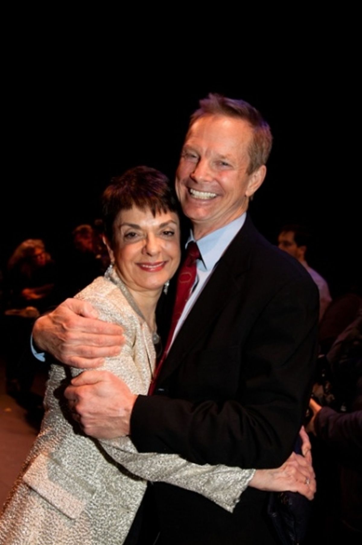 Cora Cahan and Bill Irwin  at 