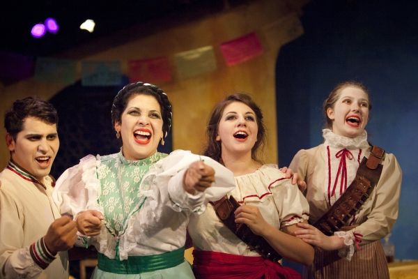 Alberto Romero, Nurys Herrera, Cristina Cano and Amber Mitchell Photo