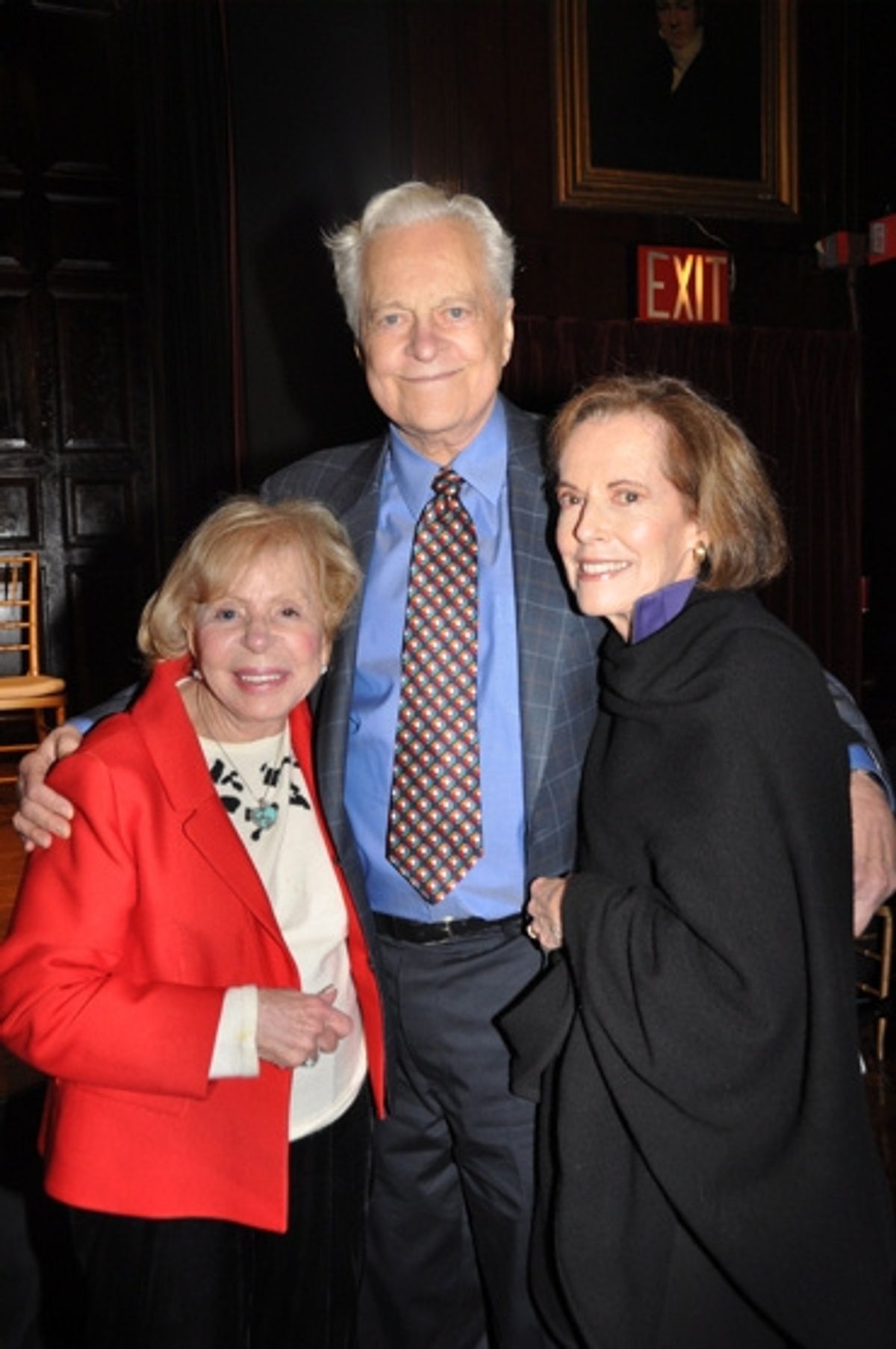 Anita Jaffe, Robert Osborne and Susan Kohner at 
