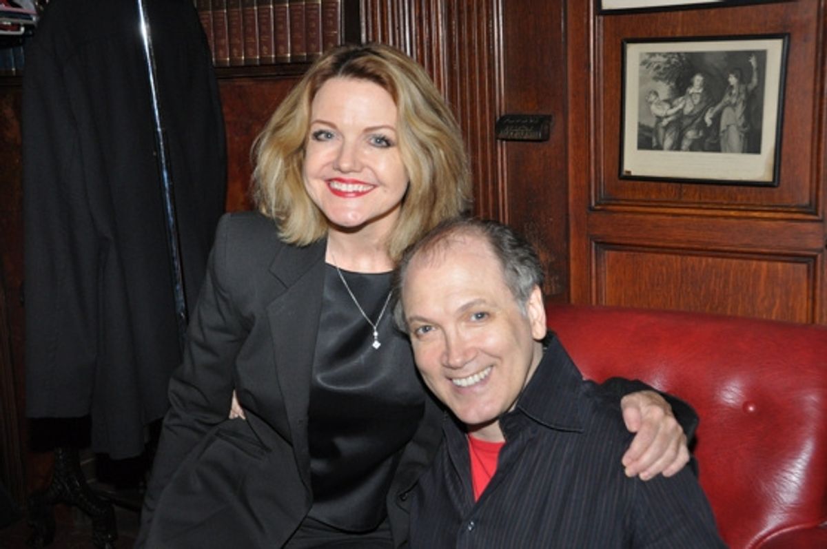 Alison Fraser and Charles Busch at 