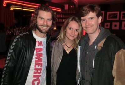 Lance Horne, Nell Benjamin and Larry O'Keefe Photo