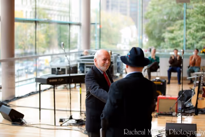 Harold Prince and Aubrey Dan Photo