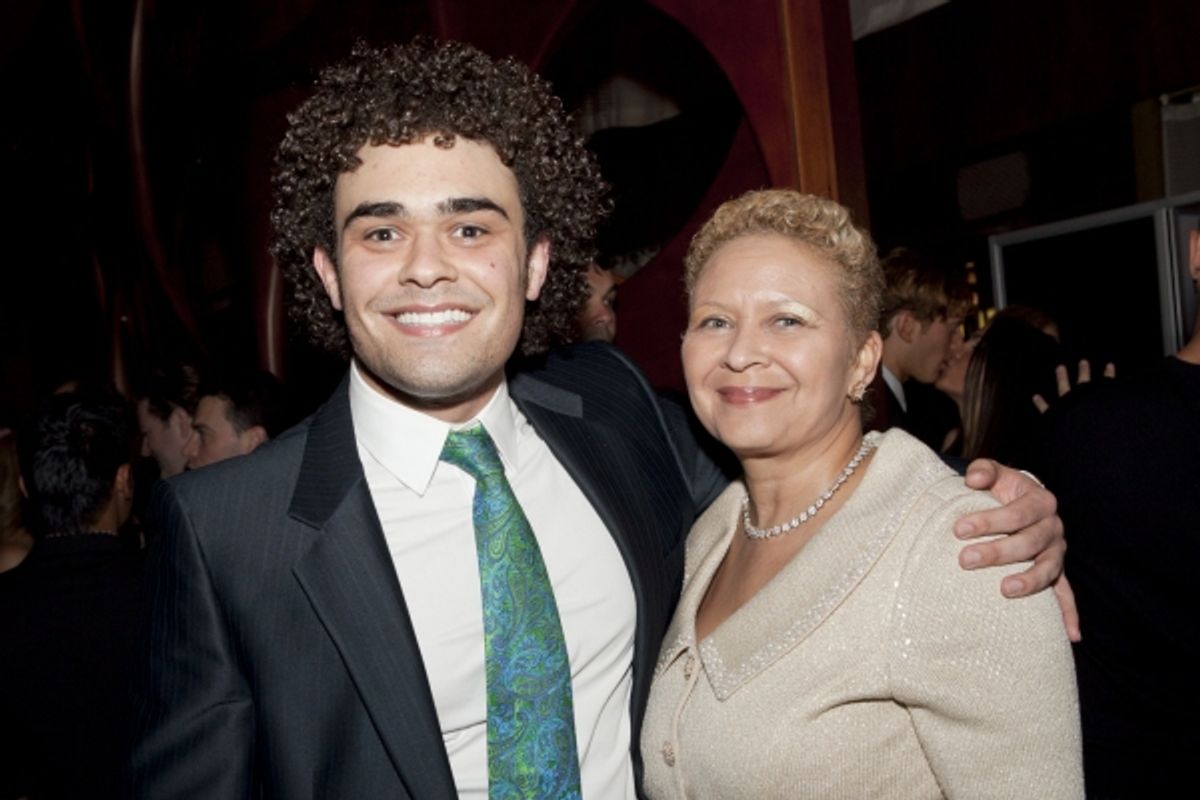 Andrew Chappelle and his Mother Karen Chapelle at 