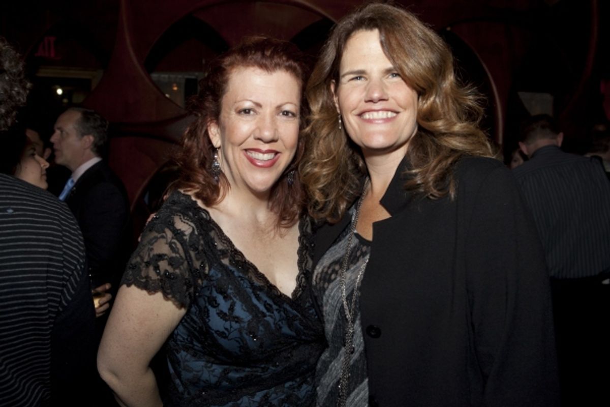 Jennifer Perry and Martha Banta at 