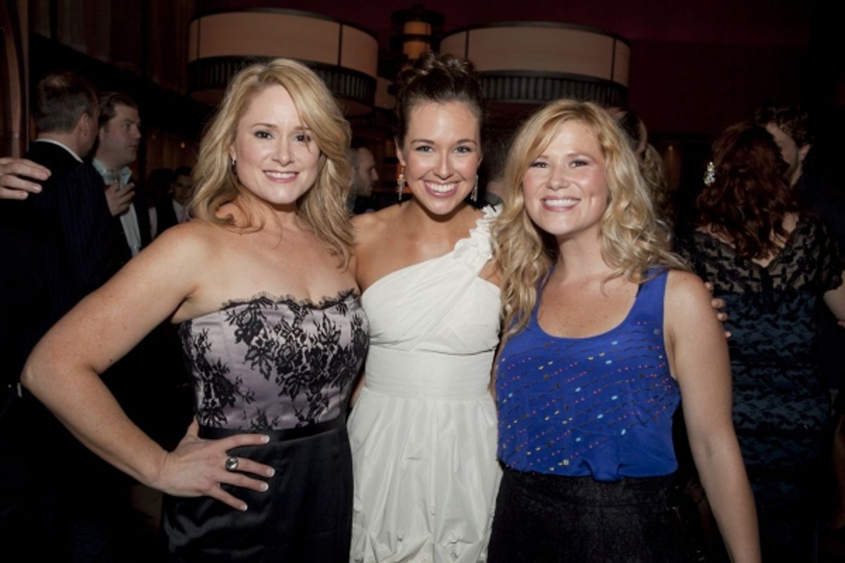 A Trio of Sophies, Tina Maddigan, Carey Anderson and Liana Hunt at 