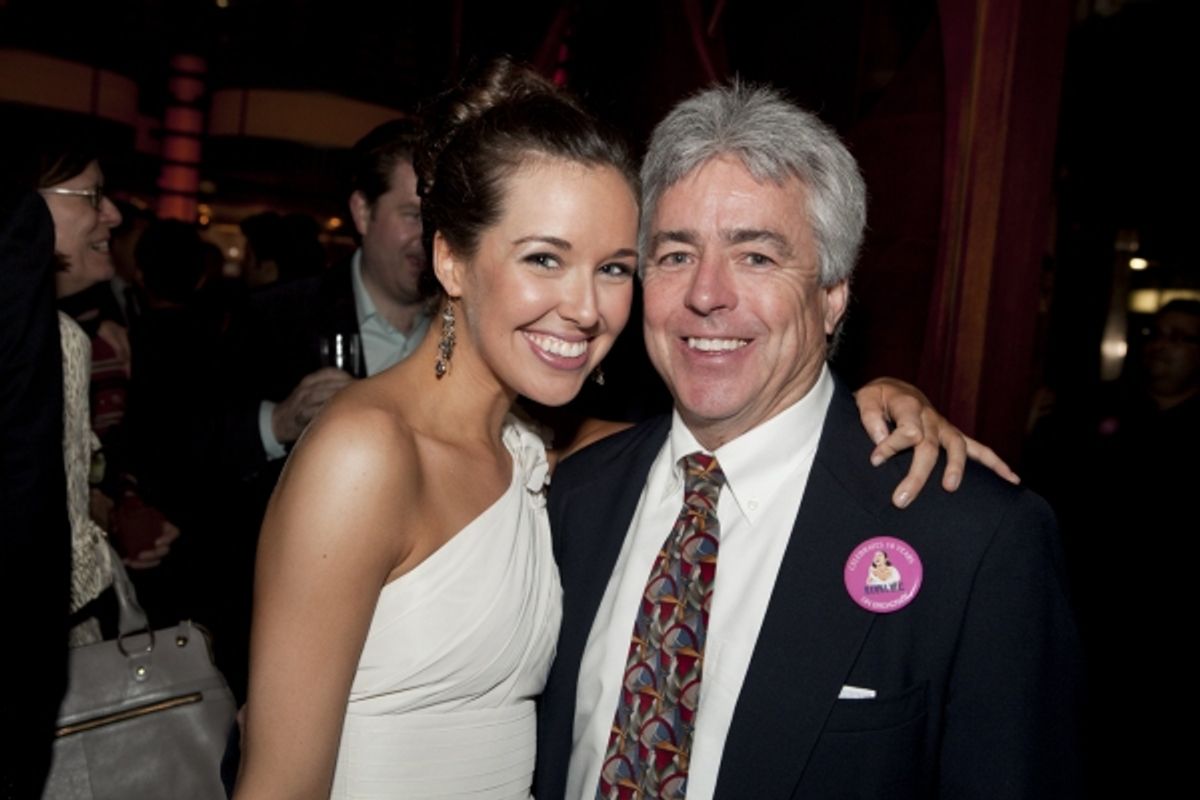 Liana Hunt and her Father Bill Hunt at 