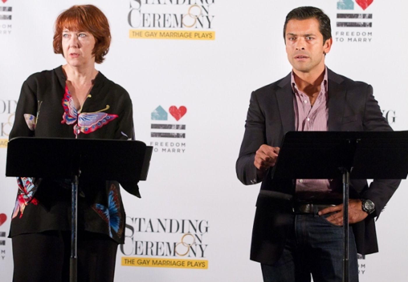 Photo Coverage: Meet the Cast of STANDING ON CEREMONY!  Image