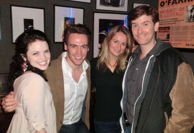 Lindsay Pearce, Erich Bergen, Nell Benjamin and Larry OKeefe Photo