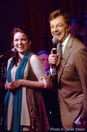 Lindsay Pearce and Jim Caruso @ BroadwayWorld Lindsay Pearce and Jim Caruso Photo