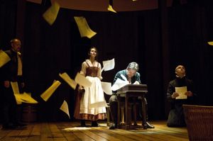 	 Jonathan Haugen, Christine Albright, Anthony Heald and Gregory Linington Photo