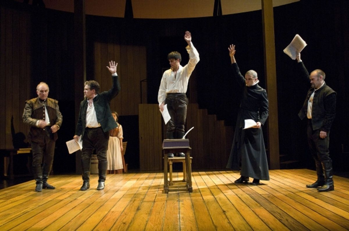 The cast of the Oregon Shakespeare FestivalÃ¢â‚¬â„¢s 2009 production of Equivocation at 