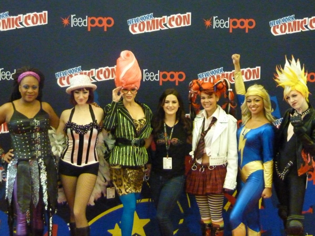CHIX 6 at NY Comic Con at 