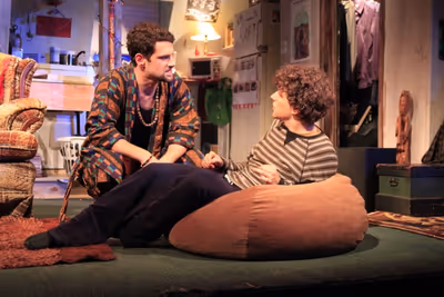 Justin Bartha and Jesse Eisenberg  Photo