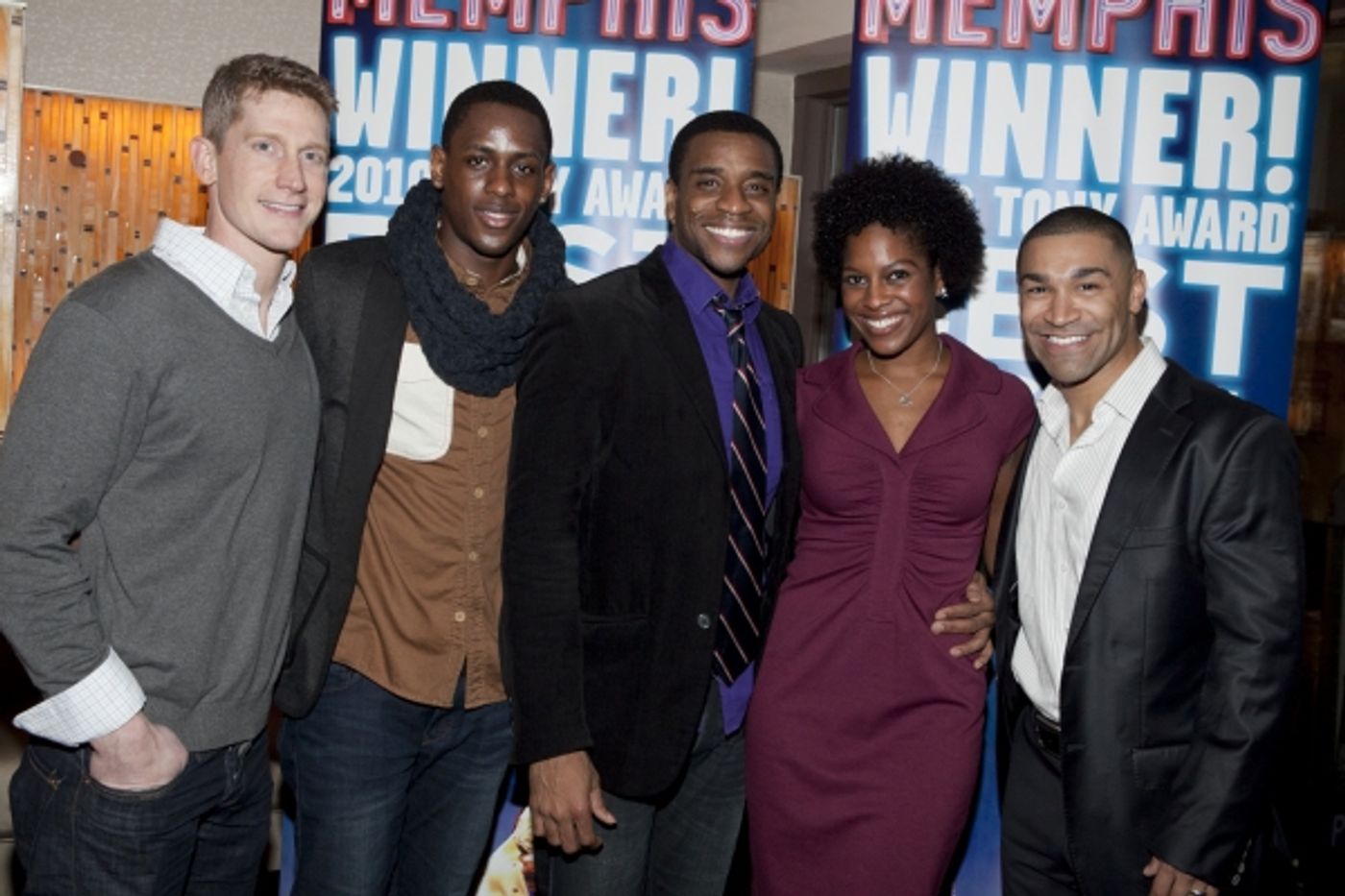 Photo Coverage: MEMPHIS Celebrates 2 Years on Broadway!  Image