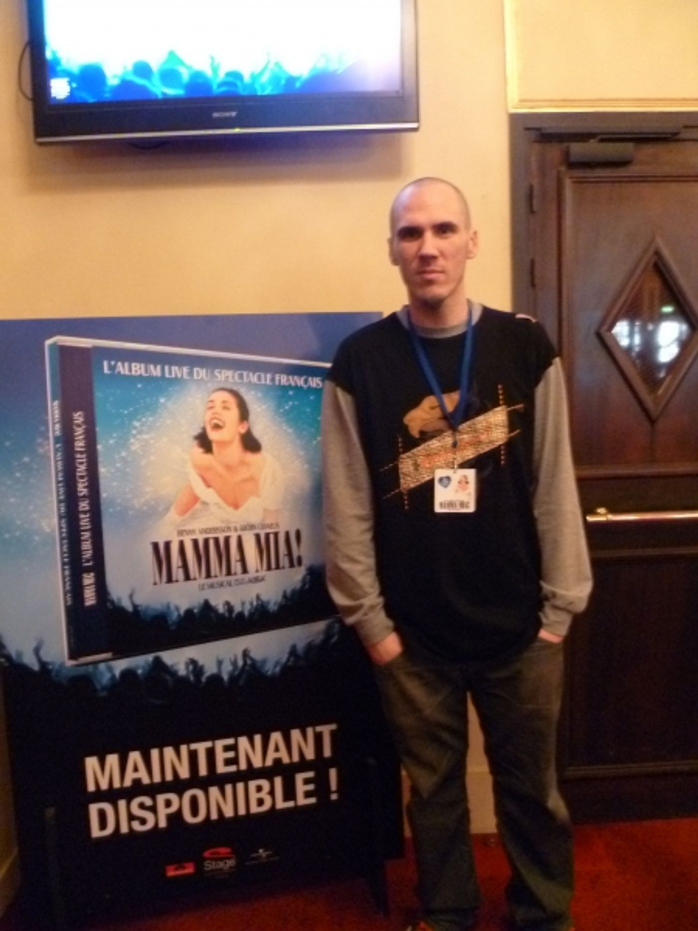 Photo Coverage: Backstage at MAMMA MIA! in Paris!  Image