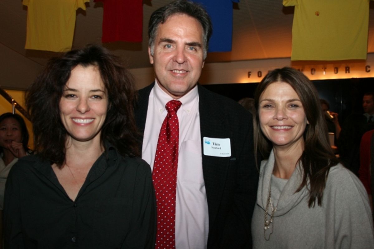 Mr. Sanford with Parker Posey at 